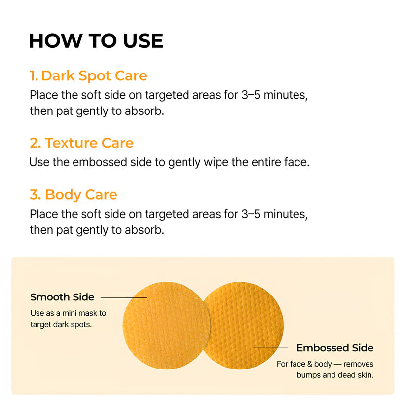 TX-Kojic Acid Turmeric Toner Pads