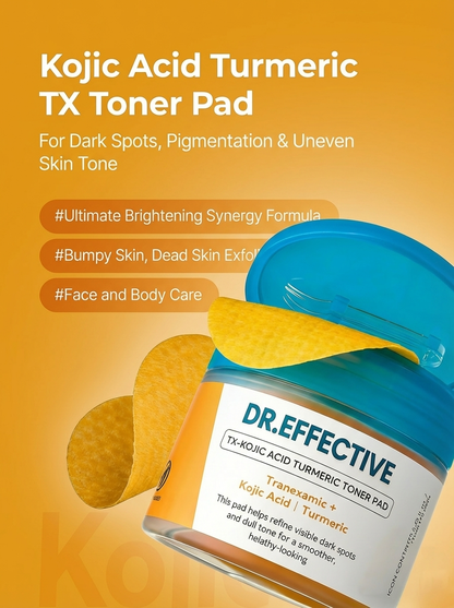 TX-Kojic Acid Turmeric Toner Pads